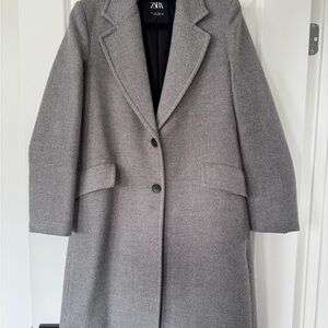 Zara Women's Classic Gray Coat